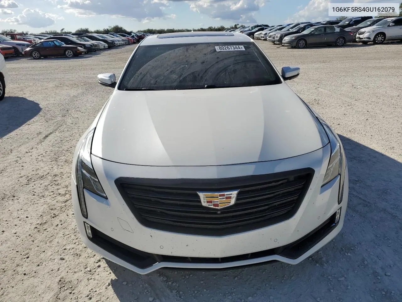 2016 Cadillac Ct6 Premium VIN: 1G6KF5RS4GU162079 Lot: 80267344