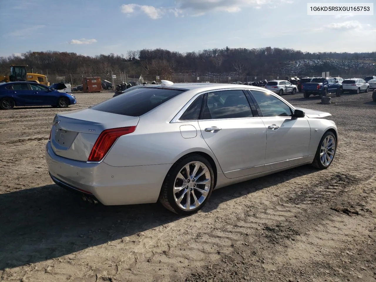 2016 Cadillac Ct6 Luxury VIN: 1G6KD5RSXGU165753 Lot: 80751434