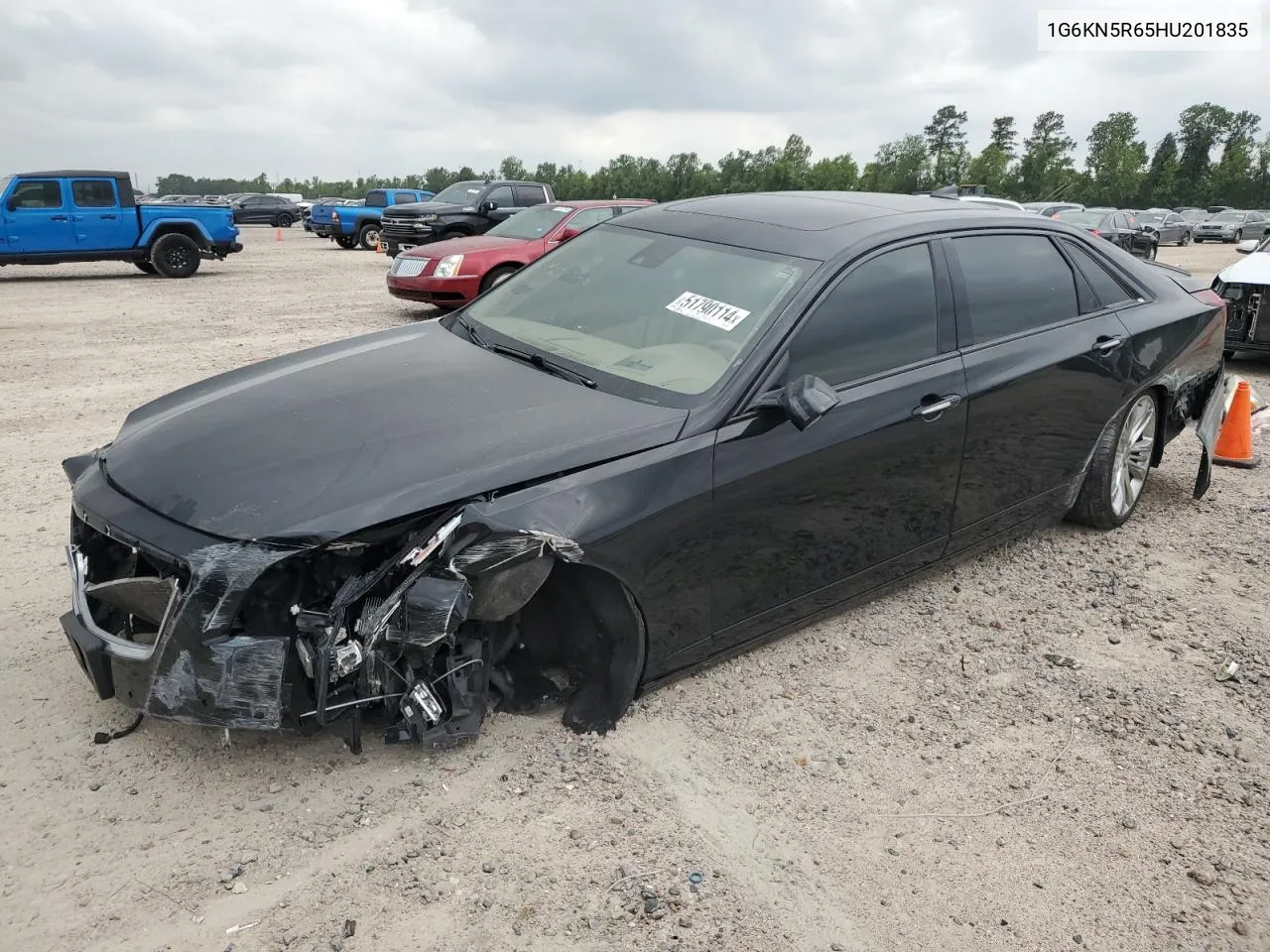 2017 Cadillac Ct6 Platinum VIN: 1G6KN5R65HU201835 Lot: 51790114