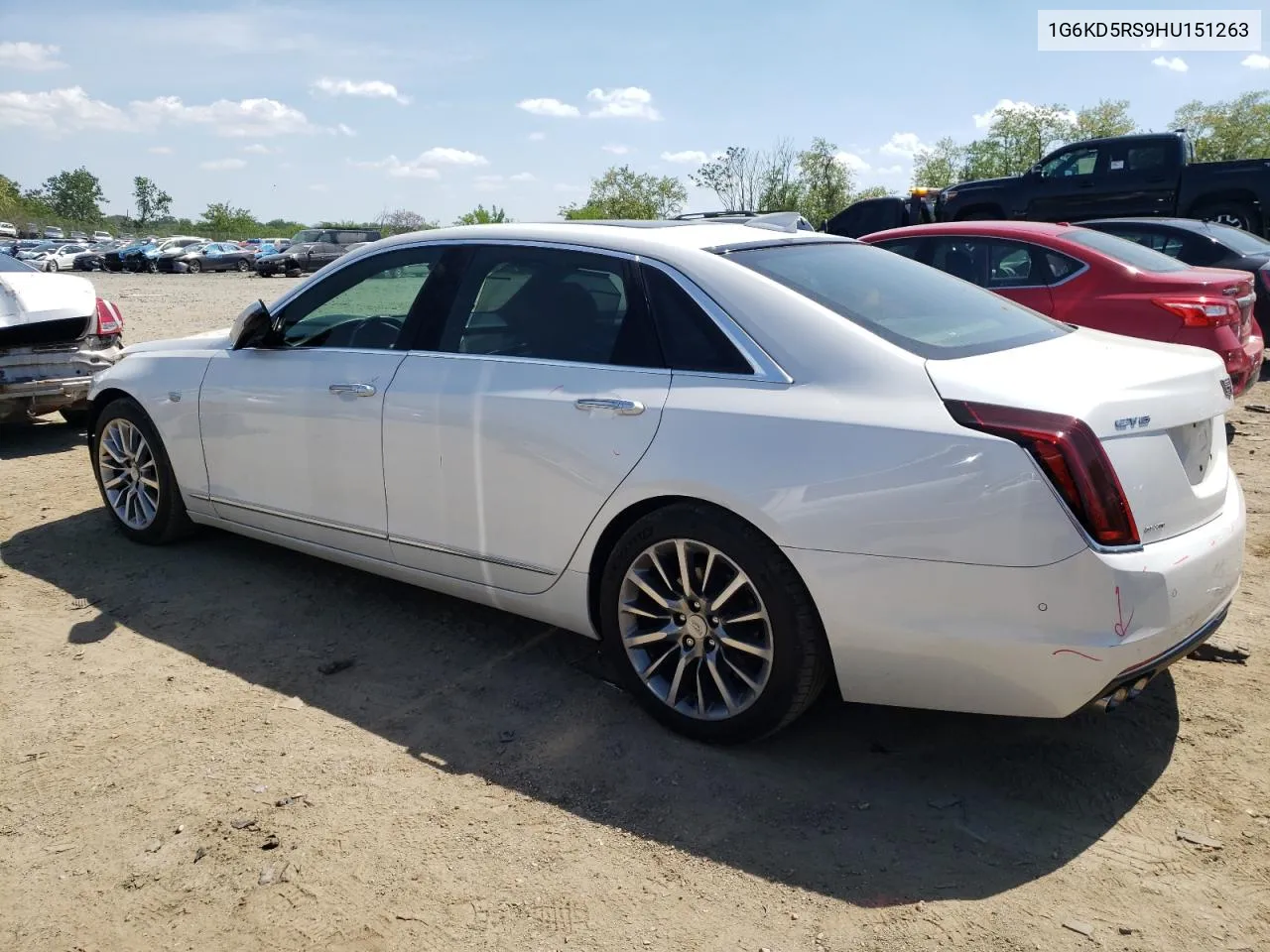 2017 Cadillac Ct6 Luxury VIN: 1G6KD5RS9HU151263 Lot: 53499874