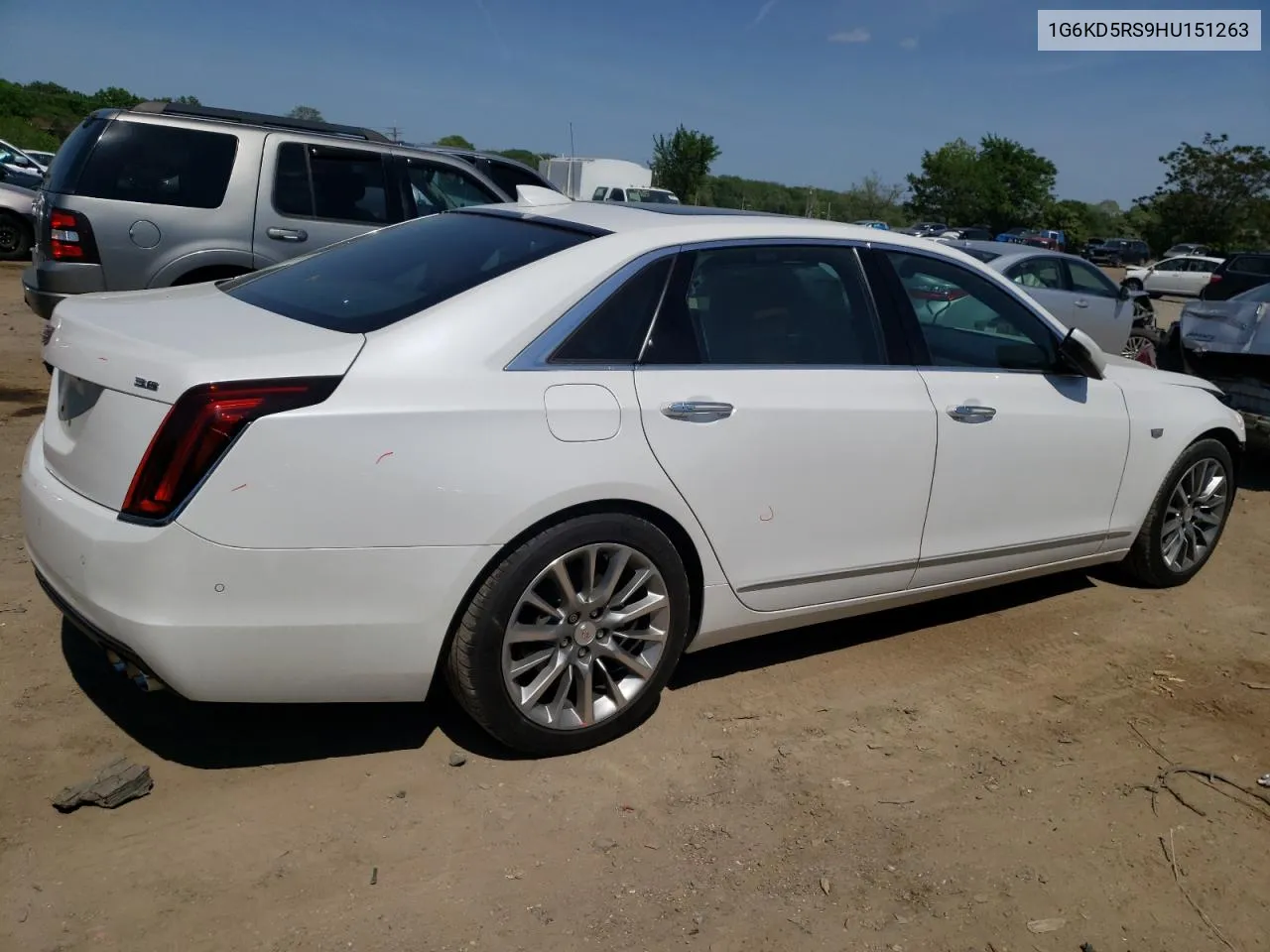 2017 Cadillac Ct6 Luxury VIN: 1G6KD5RS9HU151263 Lot: 53499874