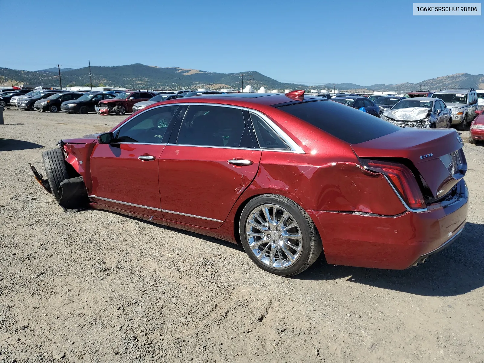 2017 Cadillac Ct6 Premium Luxury VIN: 1G6KF5RS0HU198806 Lot: 65179374