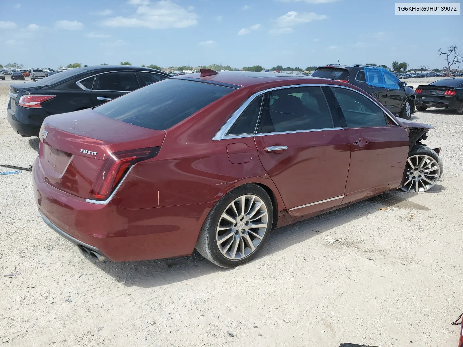 2017 Cadillac Ct6 Premium Luxury VIN: 1G6KH5R69HU139072 Lot: 65446234