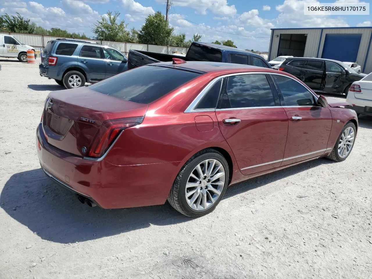 2017 Cadillac Ct6 Luxury VIN: 1G6KE5R68HU170175 Lot: 69123594