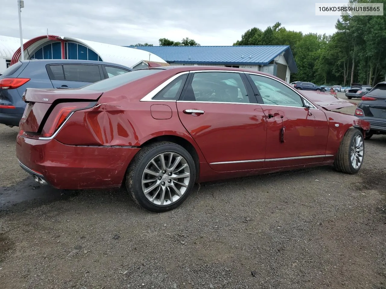 2017 Cadillac Ct6 Luxury VIN: 1G6KD5RS9HU185865 Lot: 69397954