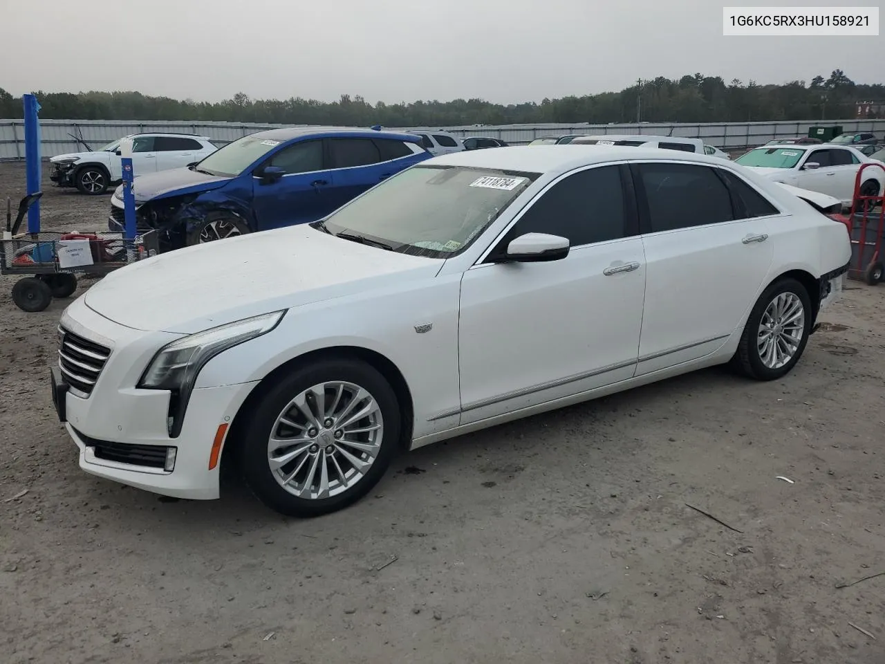 2017 Cadillac Ct6 Luxury VIN: 1G6KC5RX3HU158921 Lot: 74118784