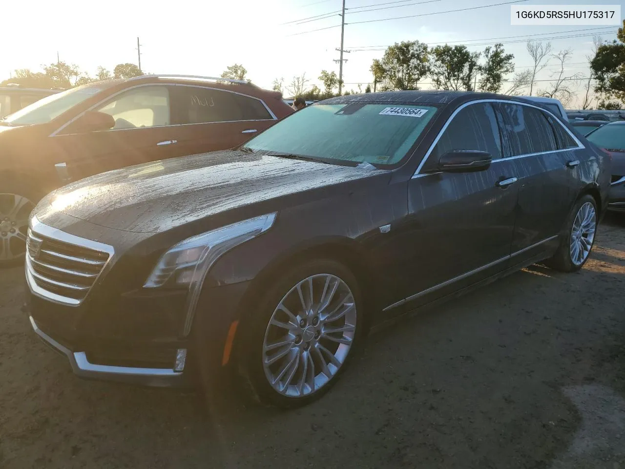 2017 Cadillac Ct6 Luxury VIN: 1G6KD5RS5HU175317 Lot: 74430564