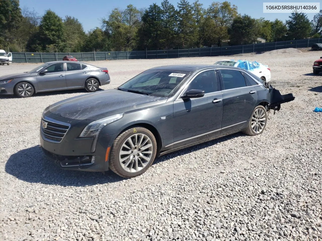 2017 Cadillac Ct6 Luxury VIN: 1G6KD5RS8HU140366 Lot: 74551854