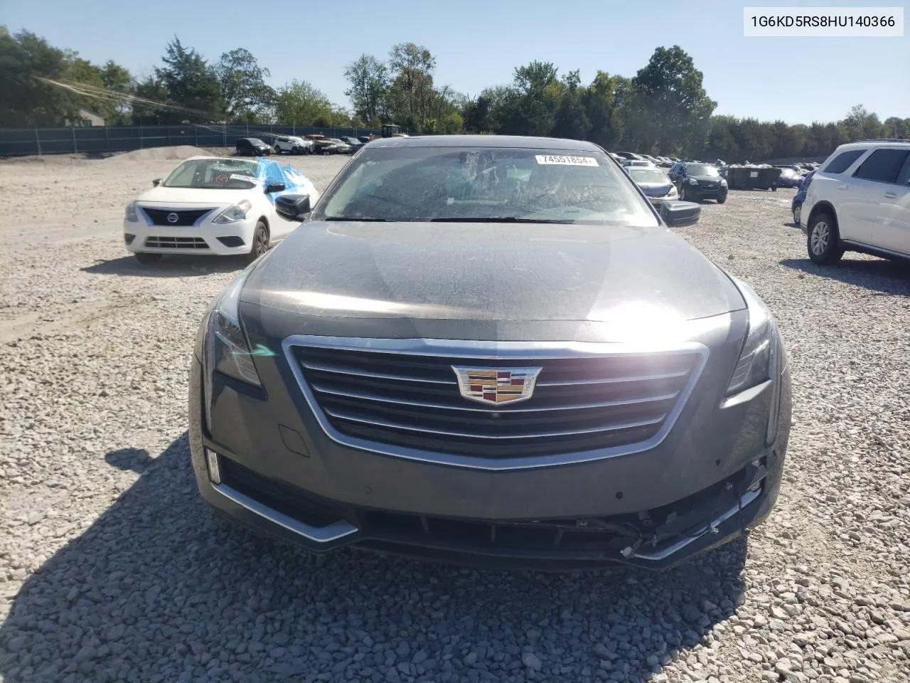 2017 Cadillac Ct6 Luxury VIN: 1G6KD5RS8HU140366 Lot: 74551854