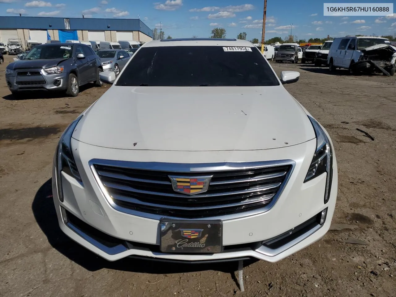 2017 Cadillac Ct6 Premium Luxury VIN: 1G6KH5R67HU160888 Lot: 74817954