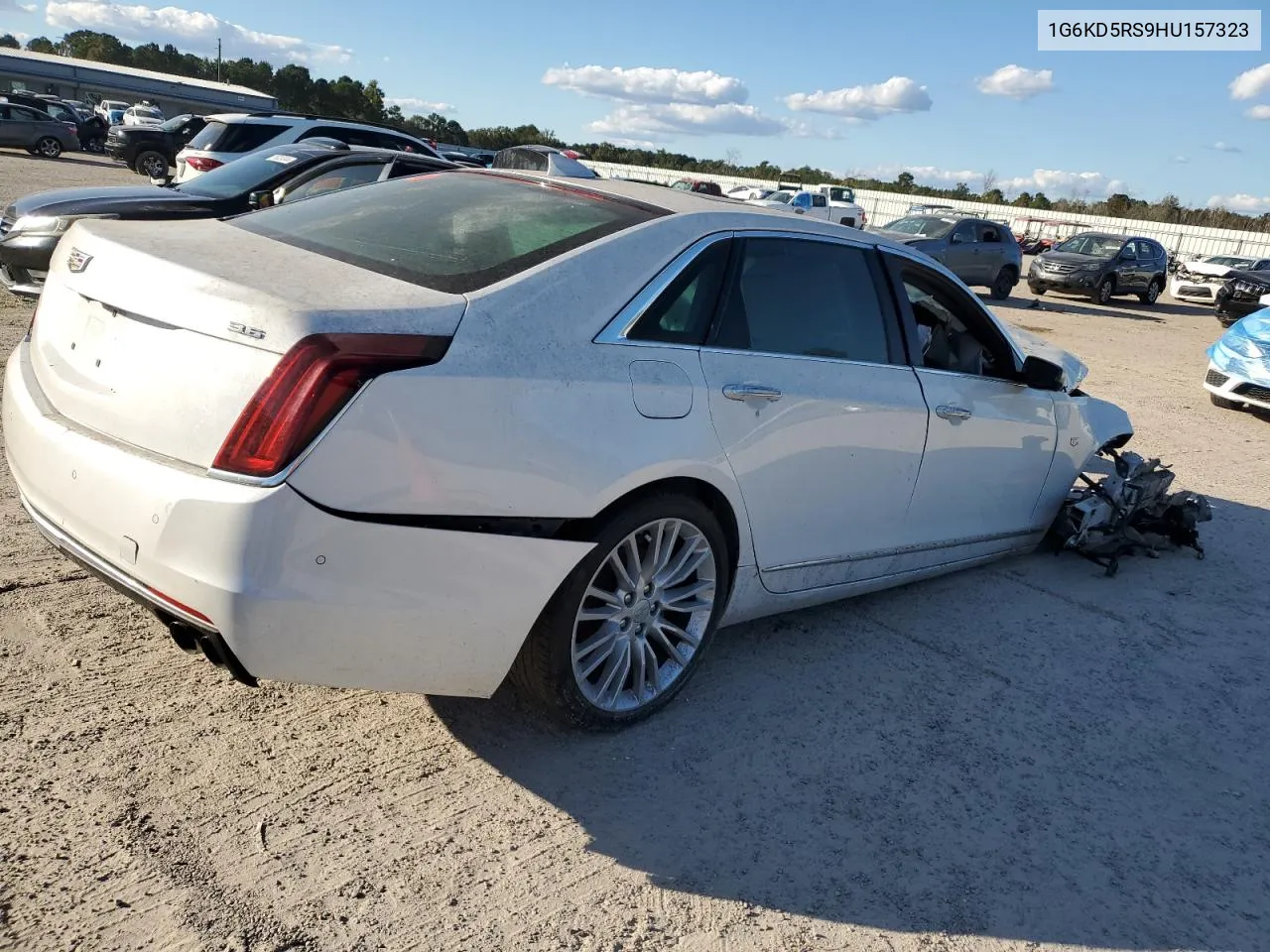 2017 Cadillac Ct6 Luxury VIN: 1G6KD5RS9HU157323 Lot: 75681994