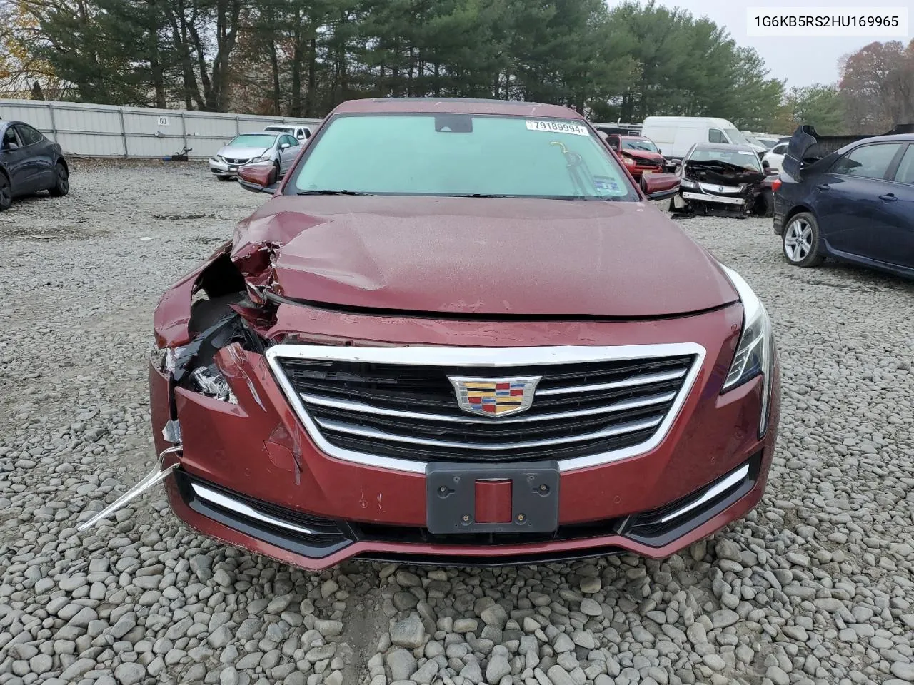 2017 Cadillac Ct6 VIN: 1G6KB5RS2HU169965 Lot: 79189994