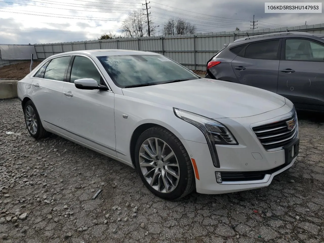 2017 Cadillac Ct6 Luxury VIN: 1G6KD5RS3HU147953 Lot: 79701874