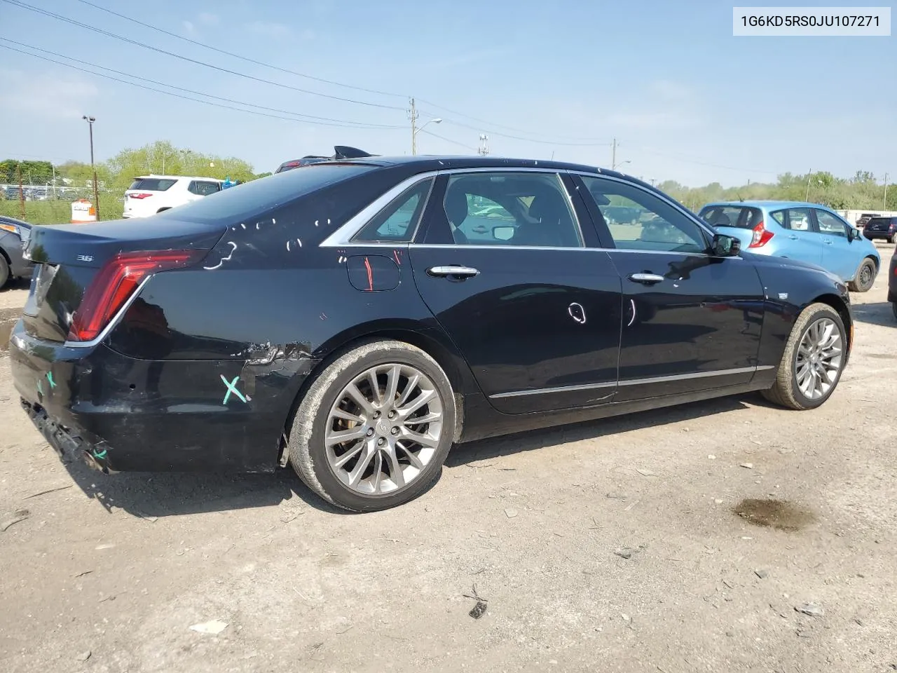 2018 Cadillac Ct6 Luxury VIN: 1G6KD5RS0JU107271 Lot: 52644864