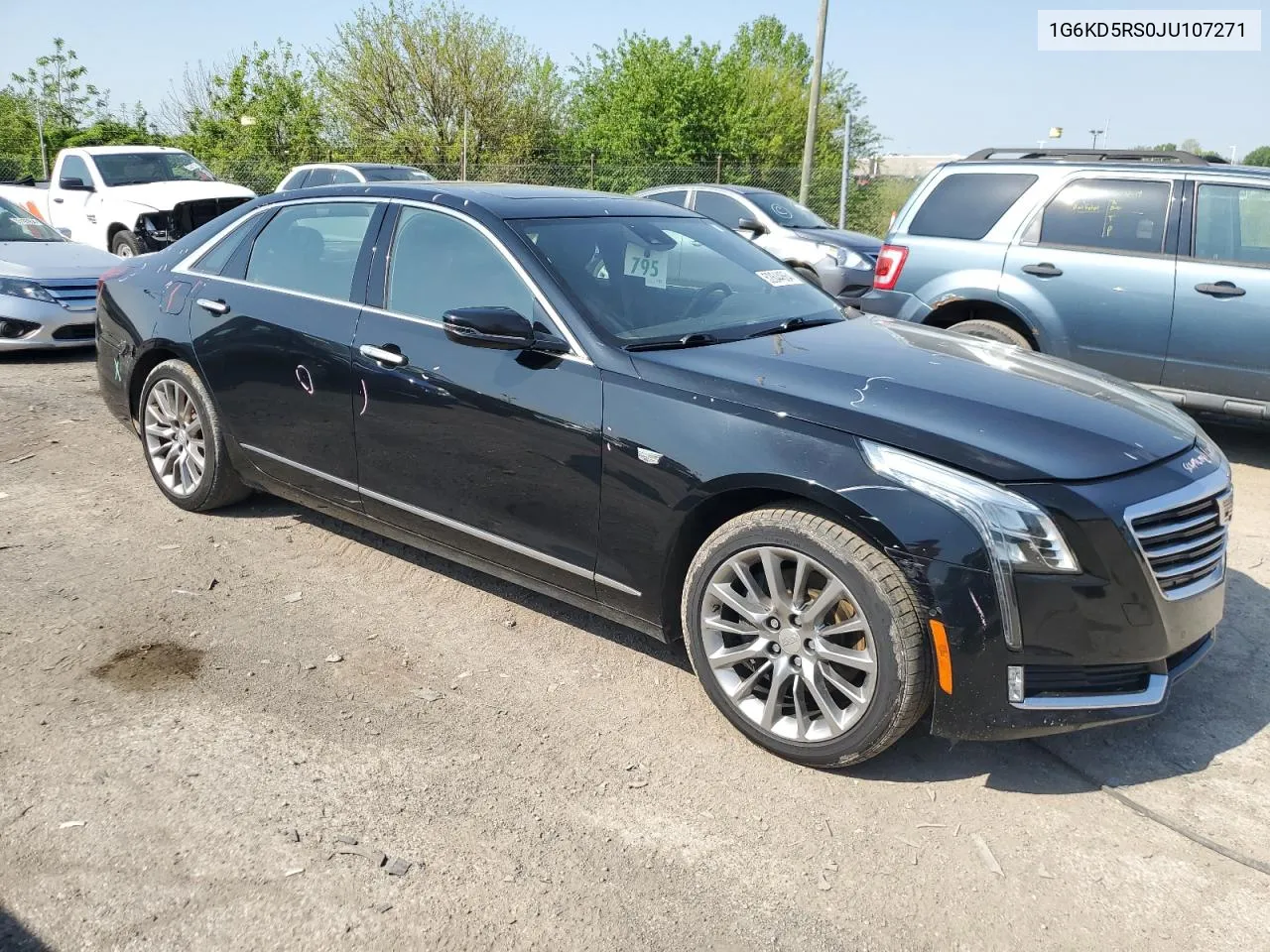 2018 Cadillac Ct6 Luxury VIN: 1G6KD5RS0JU107271 Lot: 52644864