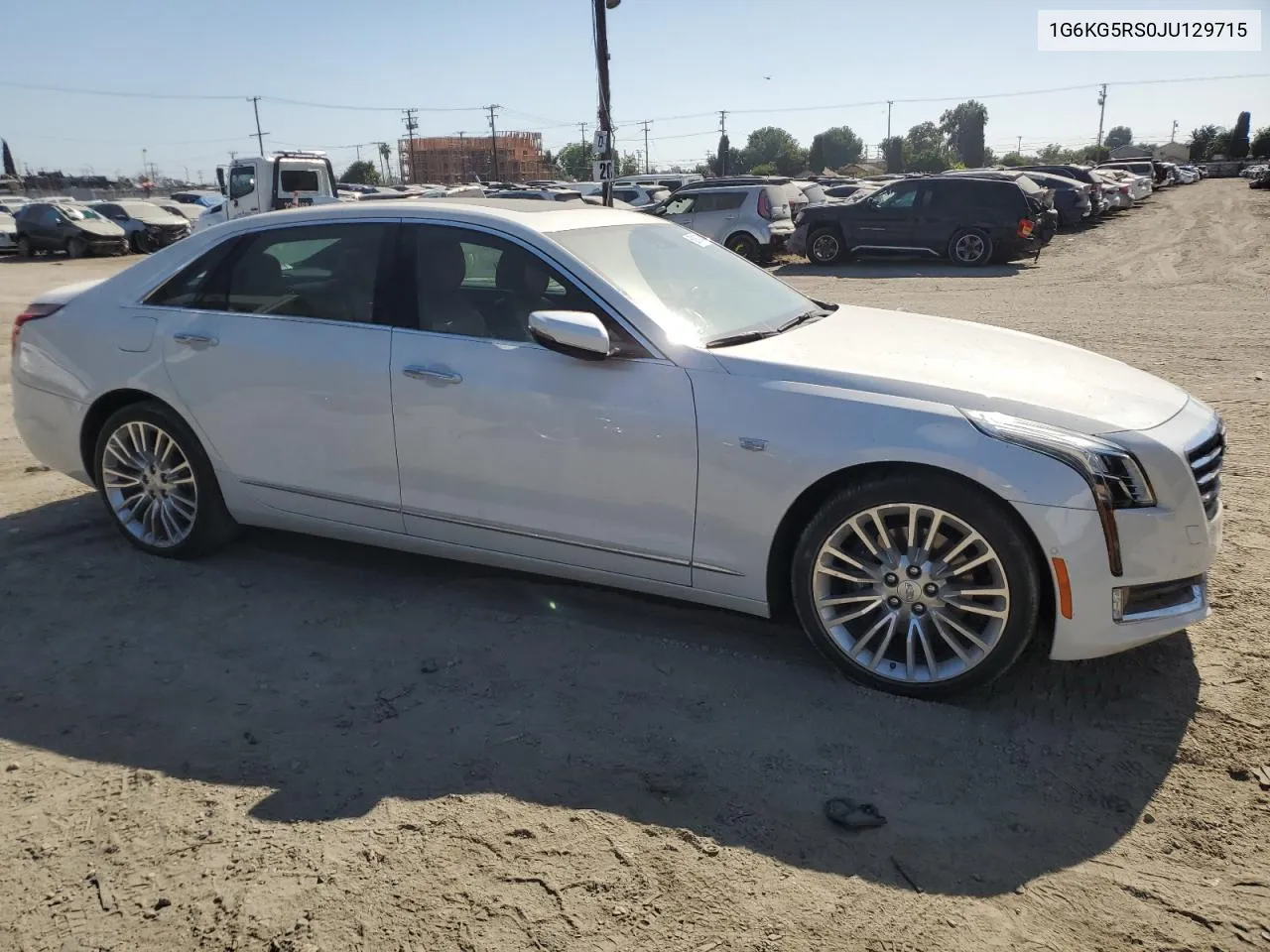 2018 Cadillac Ct6 Premium Luxury Csav VIN: 1G6KG5RS0JU129715 Lot: 60161144