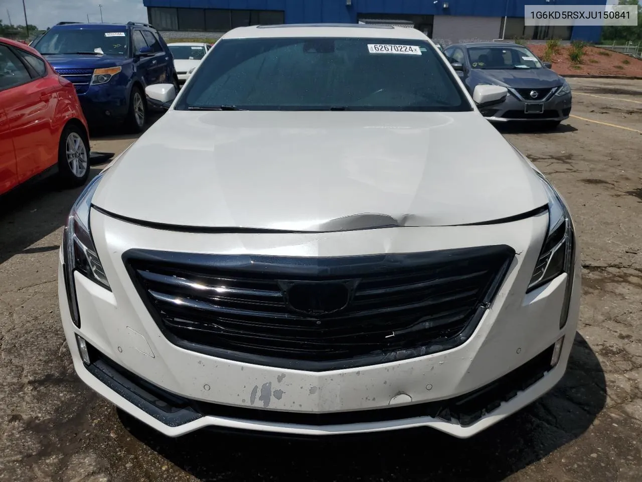 1G6KD5RSXJU150841 2018 Cadillac Ct6 Luxury