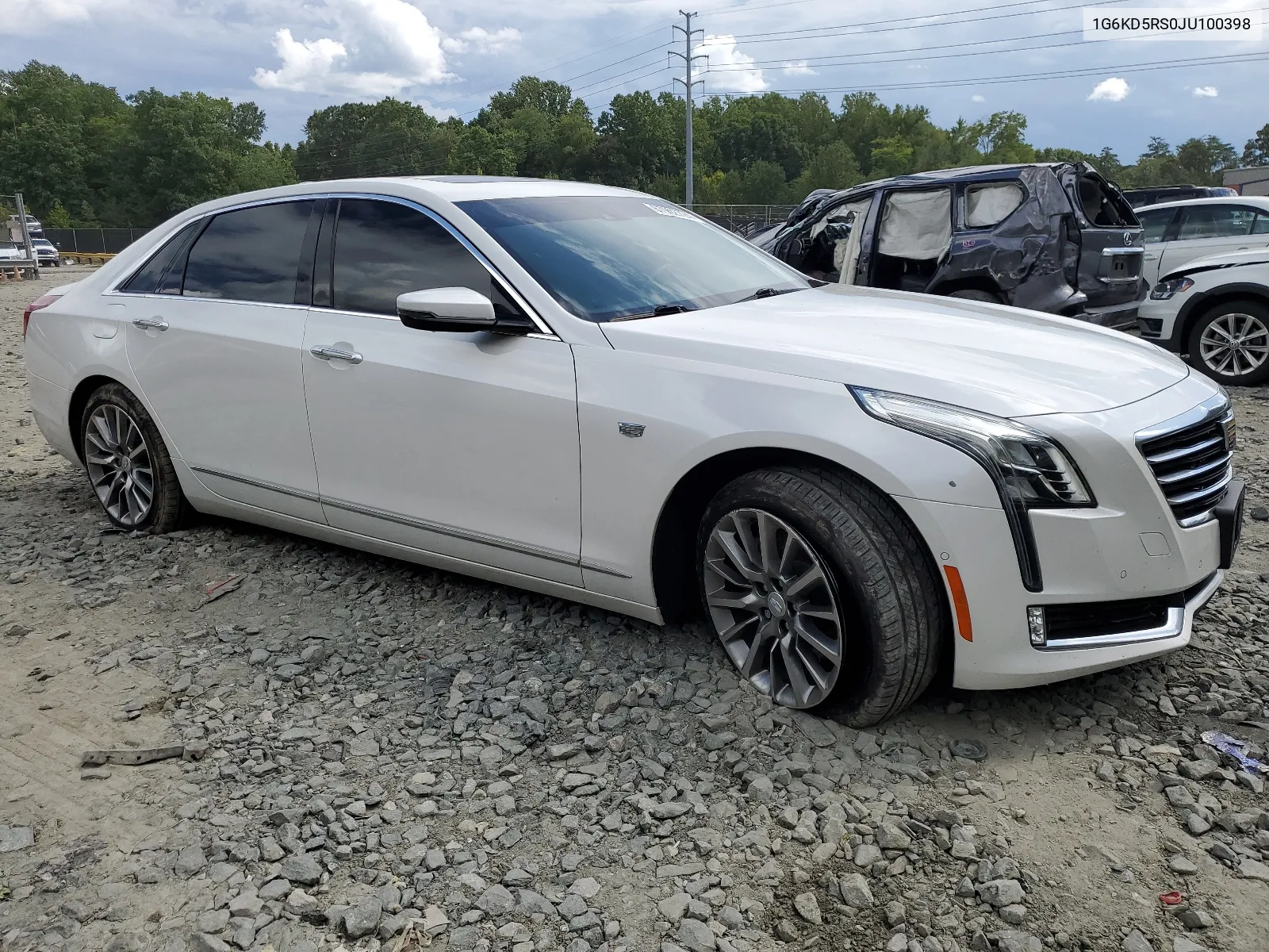 2018 Cadillac Ct6 Luxury VIN: 1G6KD5RS0JU100398 Lot: 67902724