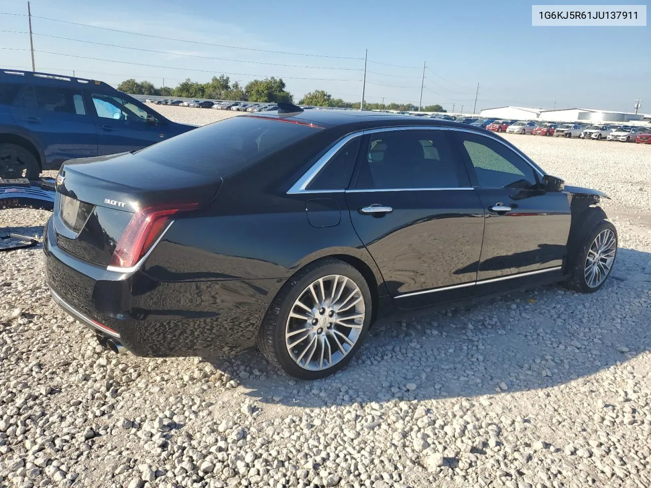 2018 Cadillac Ct6 Premium Luxury Csav VIN: 1G6KJ5R61JU137911 Lot: 69296854