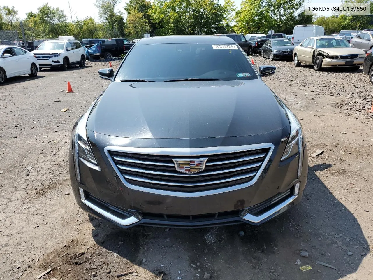 2018 Cadillac Ct6 Luxury VIN: 1G6KD5RS4JU159650 Lot: 70673724