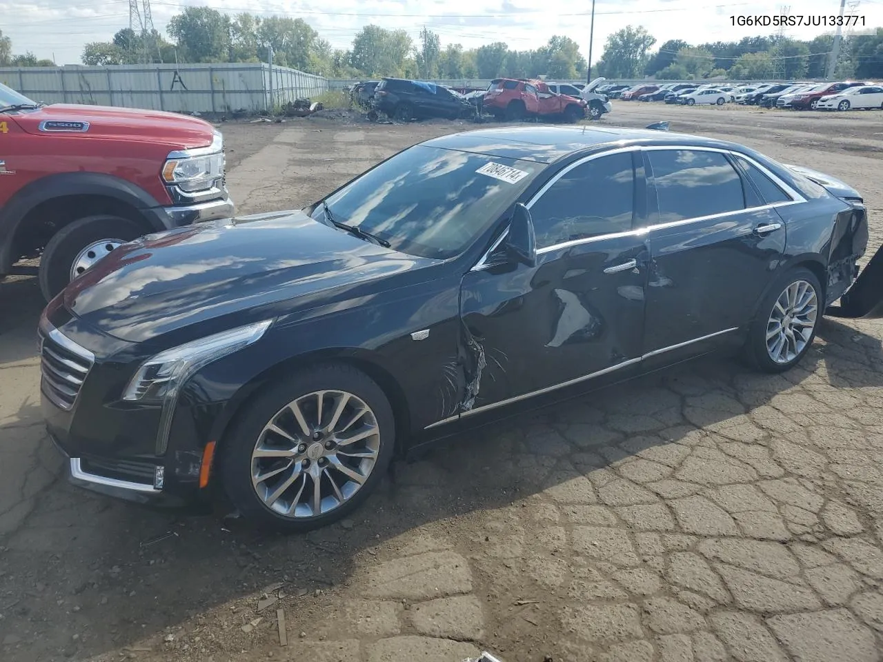 1G6KD5RS7JU133771 2018 Cadillac Ct6 Luxury