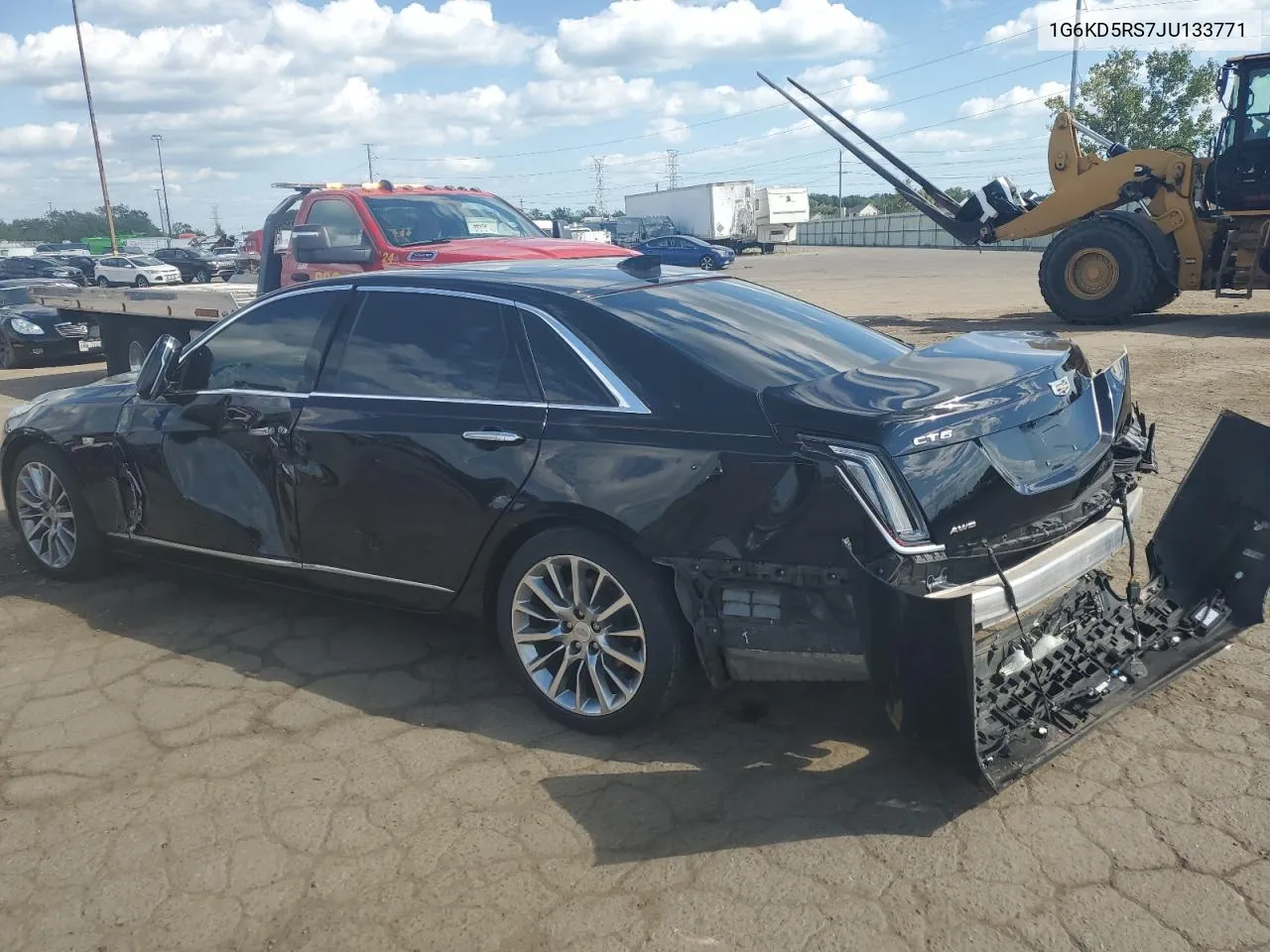 2018 Cadillac Ct6 Luxury VIN: 1G6KD5RS7JU133771 Lot: 70846714