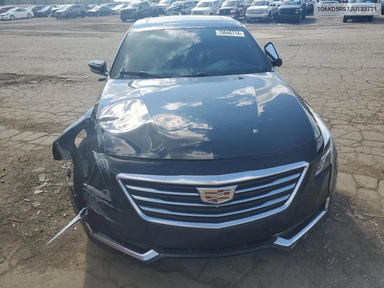 2018 Cadillac Ct6 Luxury VIN: 1G6KD5RS7JU133771 Lot: 70846714