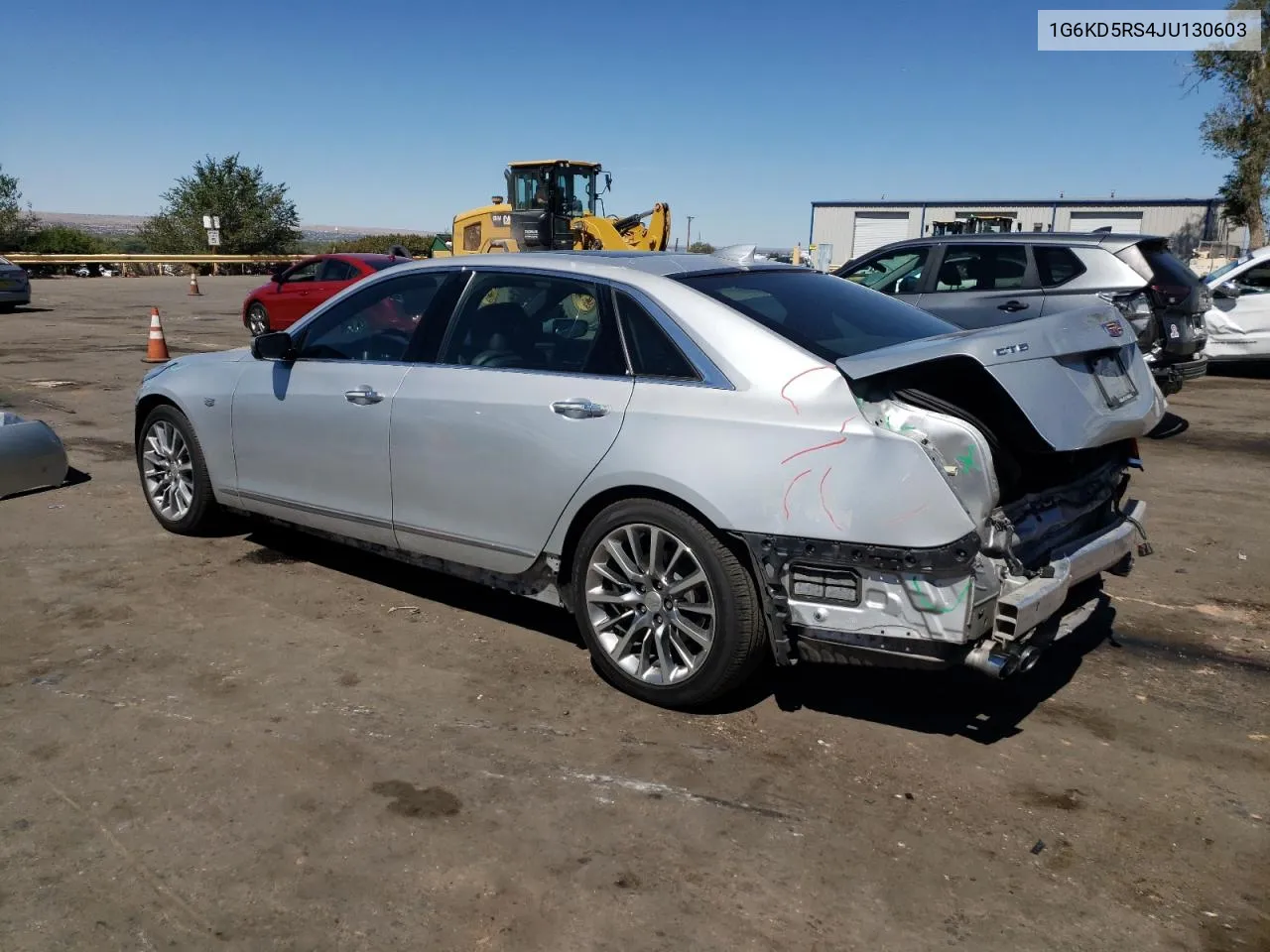 2018 Cadillac Ct6 Luxury VIN: 1G6KD5RS4JU130603 Lot: 71112324