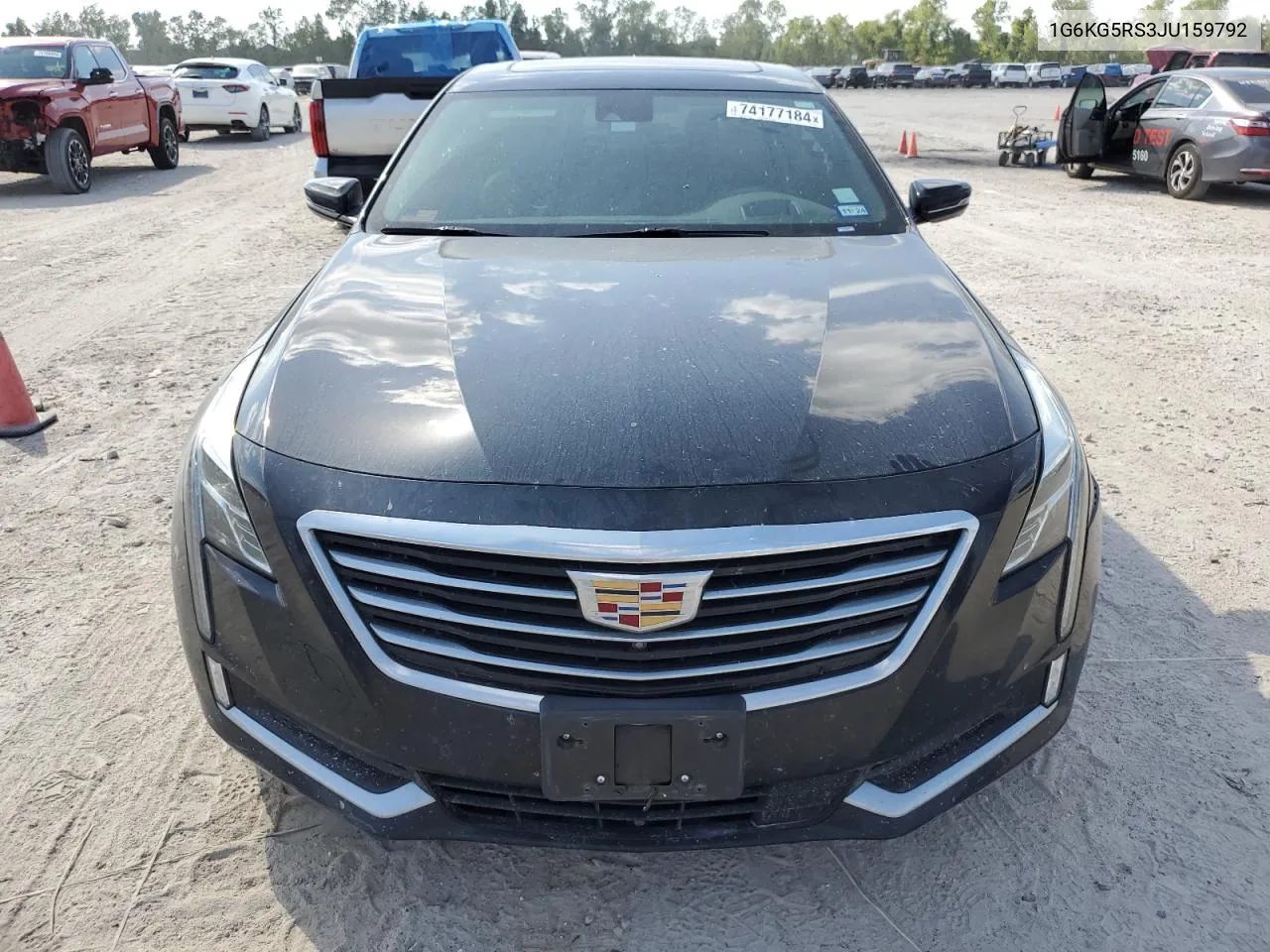 2018 Cadillac Ct6 Premium Luxury Csav VIN: 1G6KG5RS3JU159792 Lot: 74177184