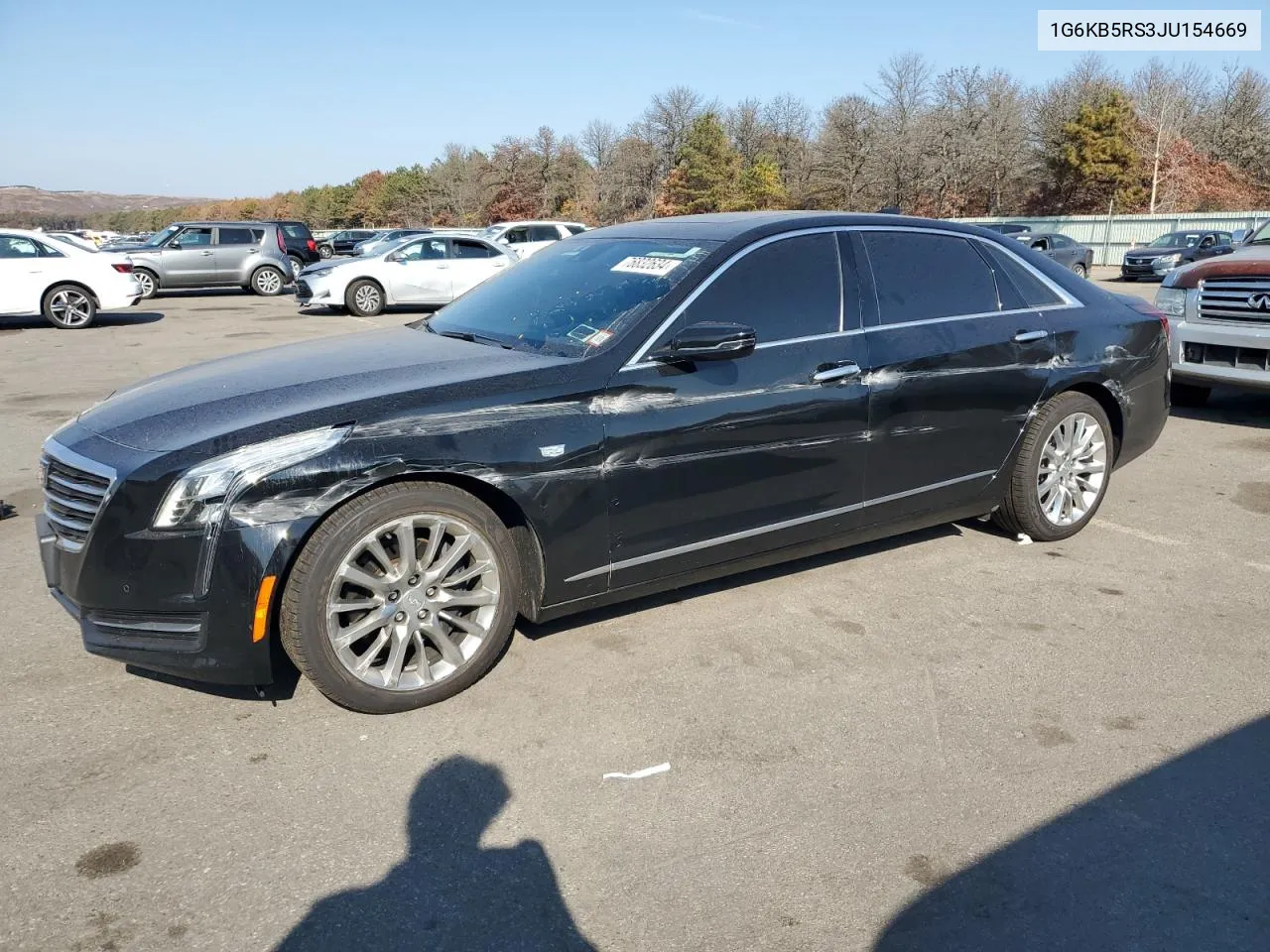 2018 Cadillac Ct6 VIN: 1G6KB5RS3JU154669 Lot: 76832634