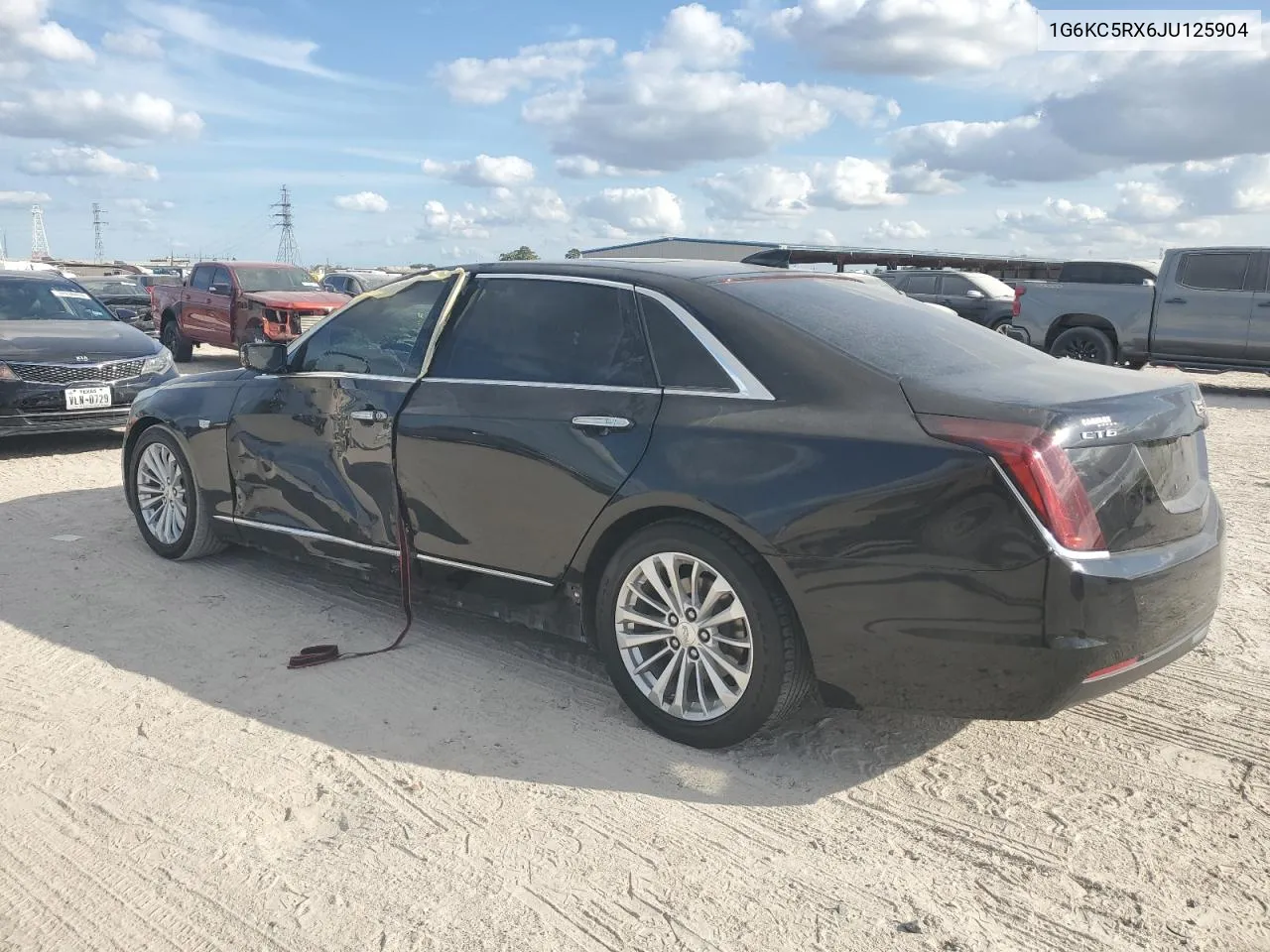 2018 Cadillac Ct6 Luxury VIN: 1G6KC5RX6JU125904 Lot: 76925184