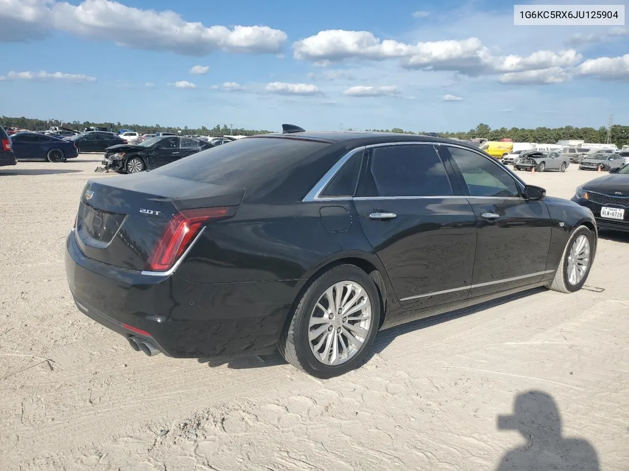 2018 Cadillac Ct6 Luxury VIN: 1G6KC5RX6JU125904 Lot: 76925184