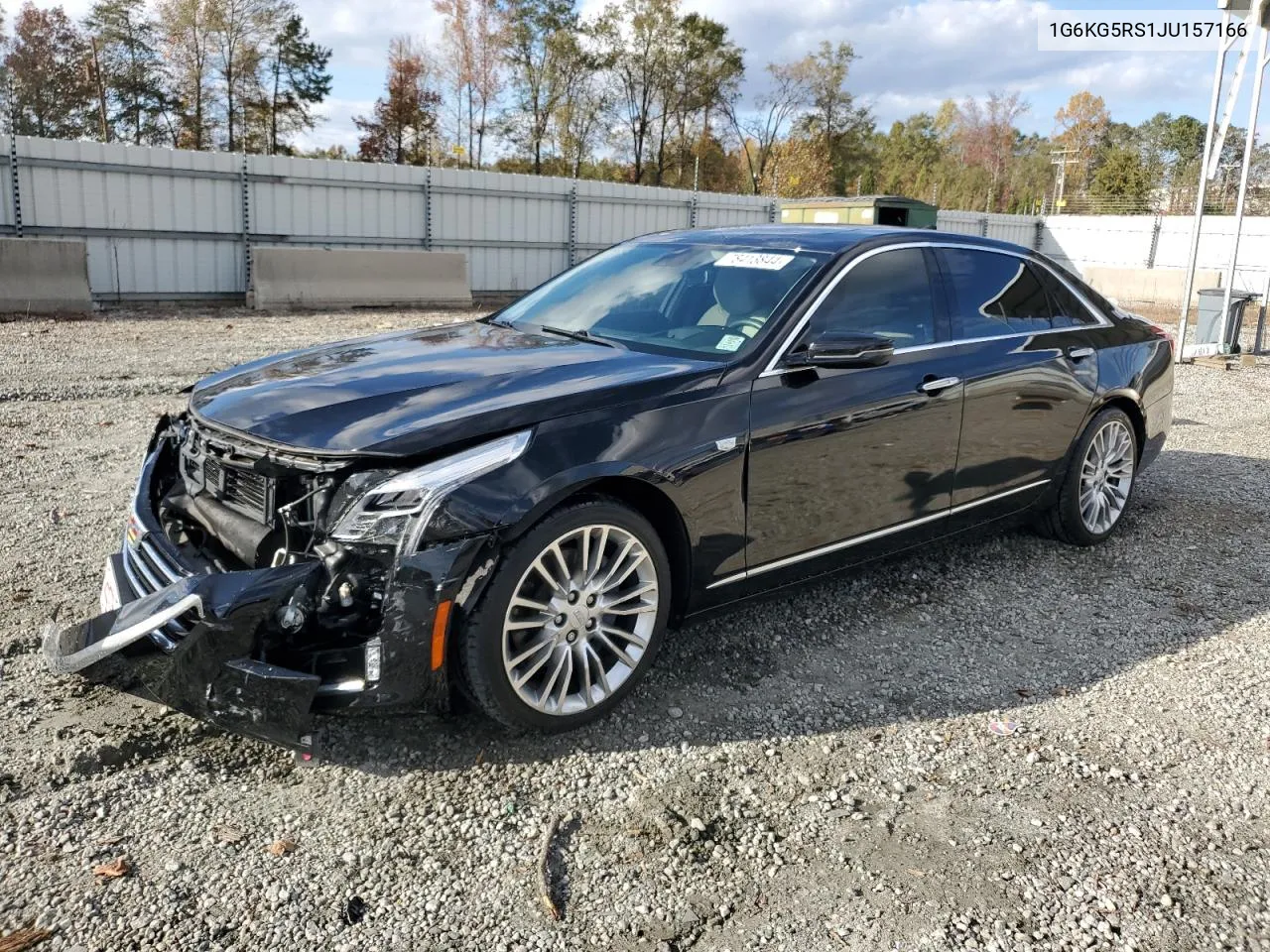 2018 Cadillac Ct6 Premium Luxury Csav VIN: 1G6KG5RS1JU157166 Lot: 78413844