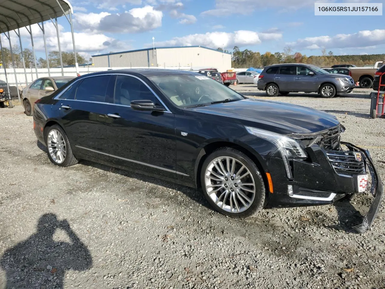 2018 Cadillac Ct6 Premium Luxury Csav VIN: 1G6KG5RS1JU157166 Lot: 78413844