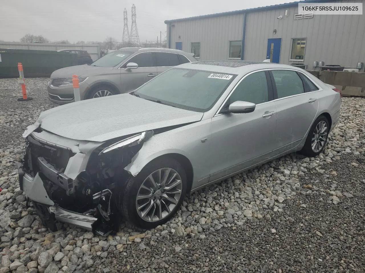 2018 Cadillac Ct6 Premium Luxury VIN: 1G6KF5RS5JU109625 Lot: 80440014