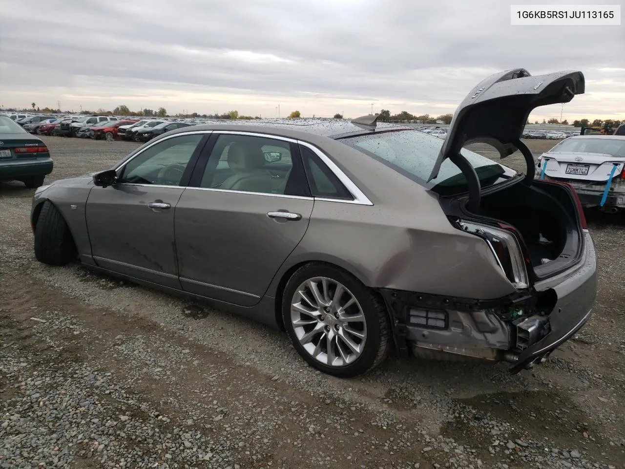 2018 Cadillac Ct6 VIN: 1G6KB5RS1JU113165 Lot: 81724384