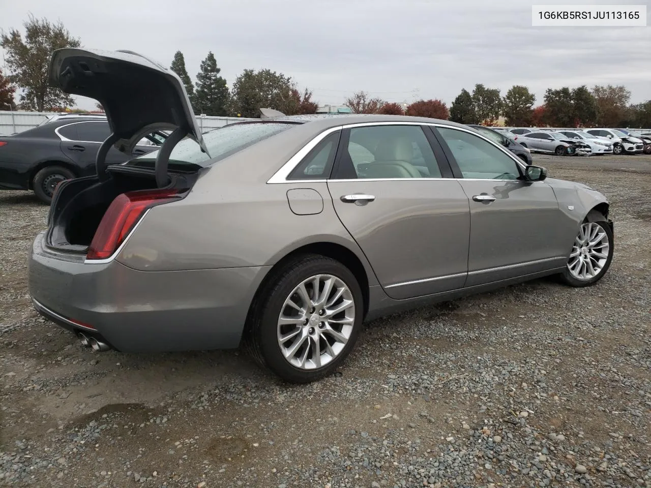 2018 Cadillac Ct6 VIN: 1G6KB5RS1JU113165 Lot: 81724384