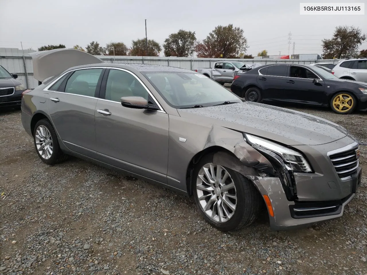 2018 Cadillac Ct6 VIN: 1G6KB5RS1JU113165 Lot: 81724384