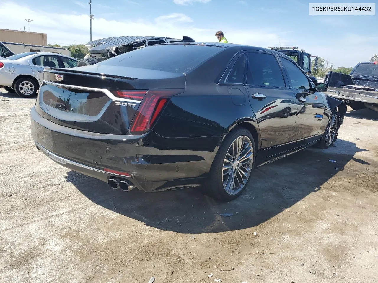 2019 Cadillac Ct6 Sport Csav VIN: 1G6KP5R62KU144432 Lot: 72389304