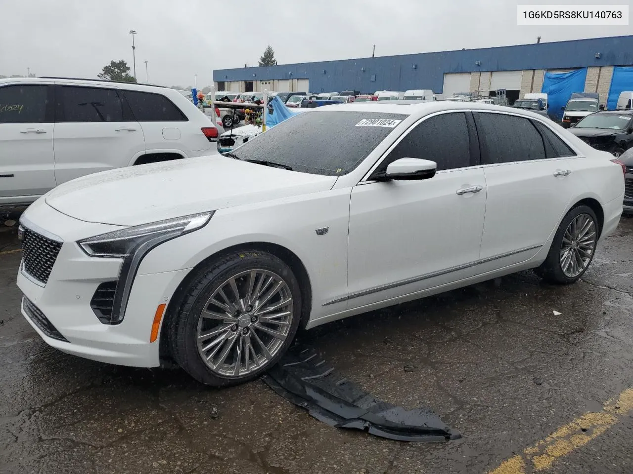 2019 Cadillac Ct6 Premium Luxury VIN: 1G6KD5RS8KU140763 Lot: 72901024