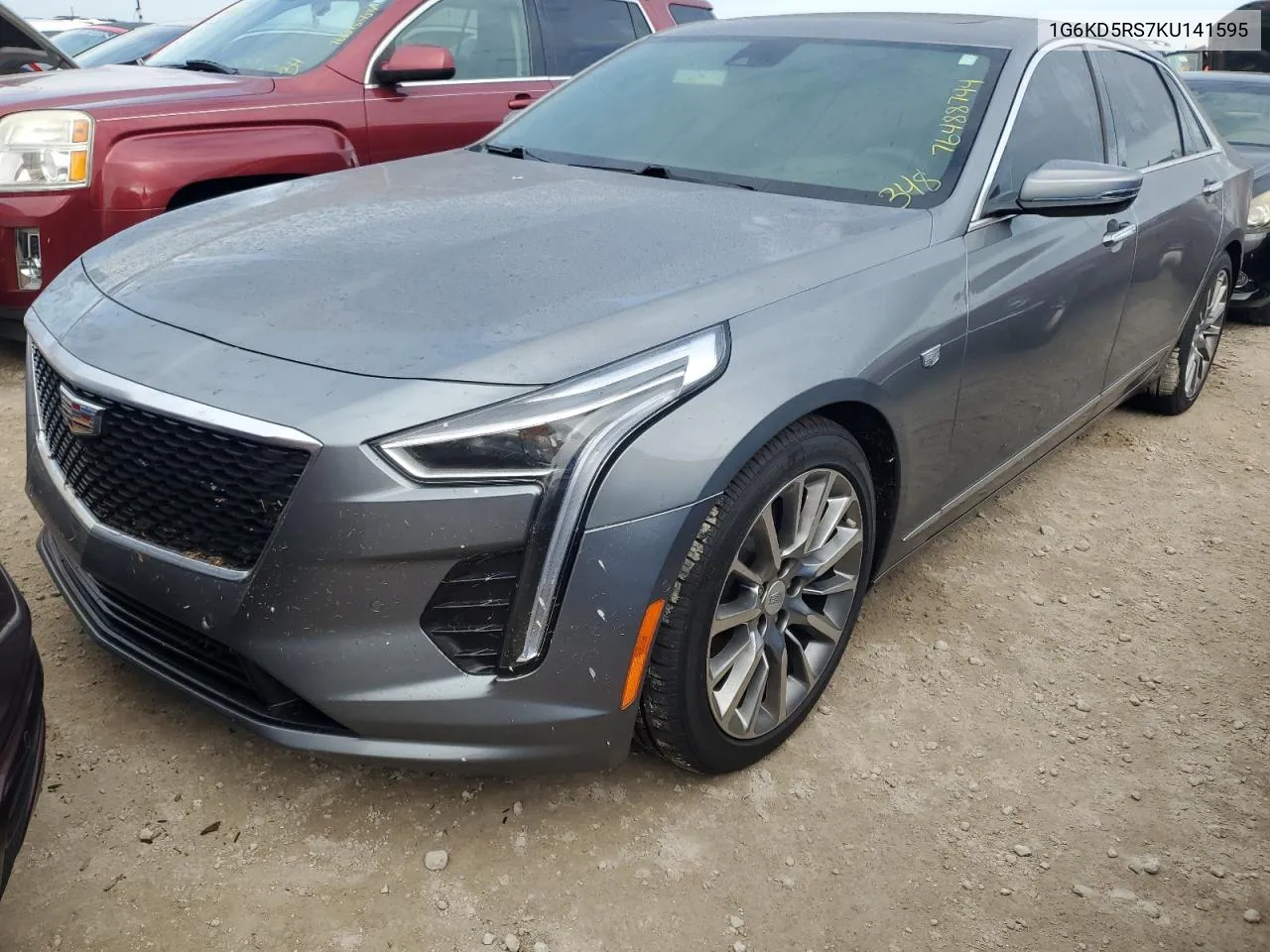 2019 Cadillac Ct6 Premium Luxury VIN: 1G6KD5RS7KU141595 Lot: 76488744