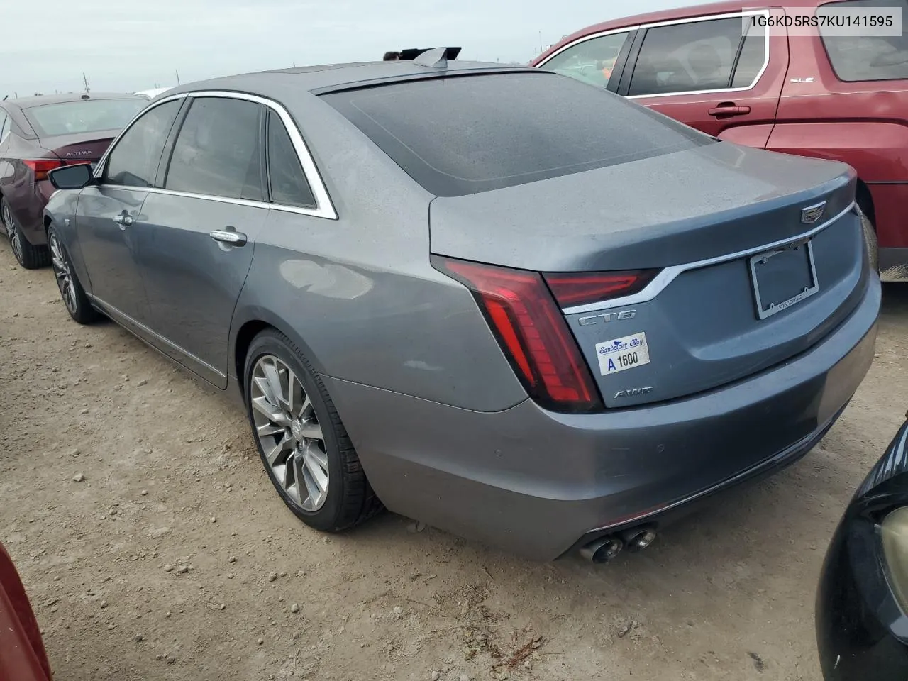 2019 Cadillac Ct6 Premium Luxury VIN: 1G6KD5RS7KU141595 Lot: 76488744