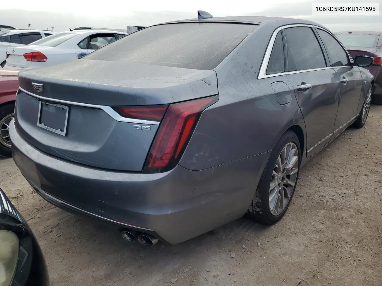 2019 Cadillac Ct6 Premium Luxury VIN: 1G6KD5RS7KU141595 Lot: 76488744