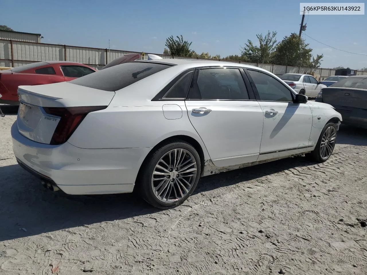 2019 Cadillac Ct6 Sport Csav VIN: 1G6KP5R63KU143922 Lot: 77029064