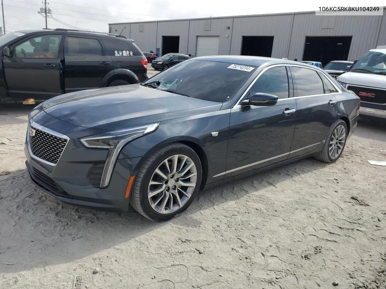 2019 Cadillac Ct6 Premium Luxury VIN: 1G6KC5RK8KU104249 Lot: 78274234