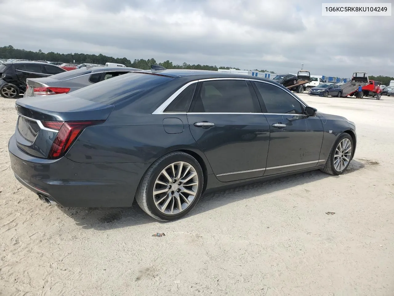 2019 Cadillac Ct6 Premium Luxury VIN: 1G6KC5RK8KU104249 Lot: 78274234