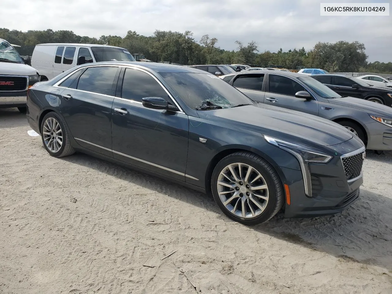 2019 Cadillac Ct6 Premium Luxury VIN: 1G6KC5RK8KU104249 Lot: 78274234