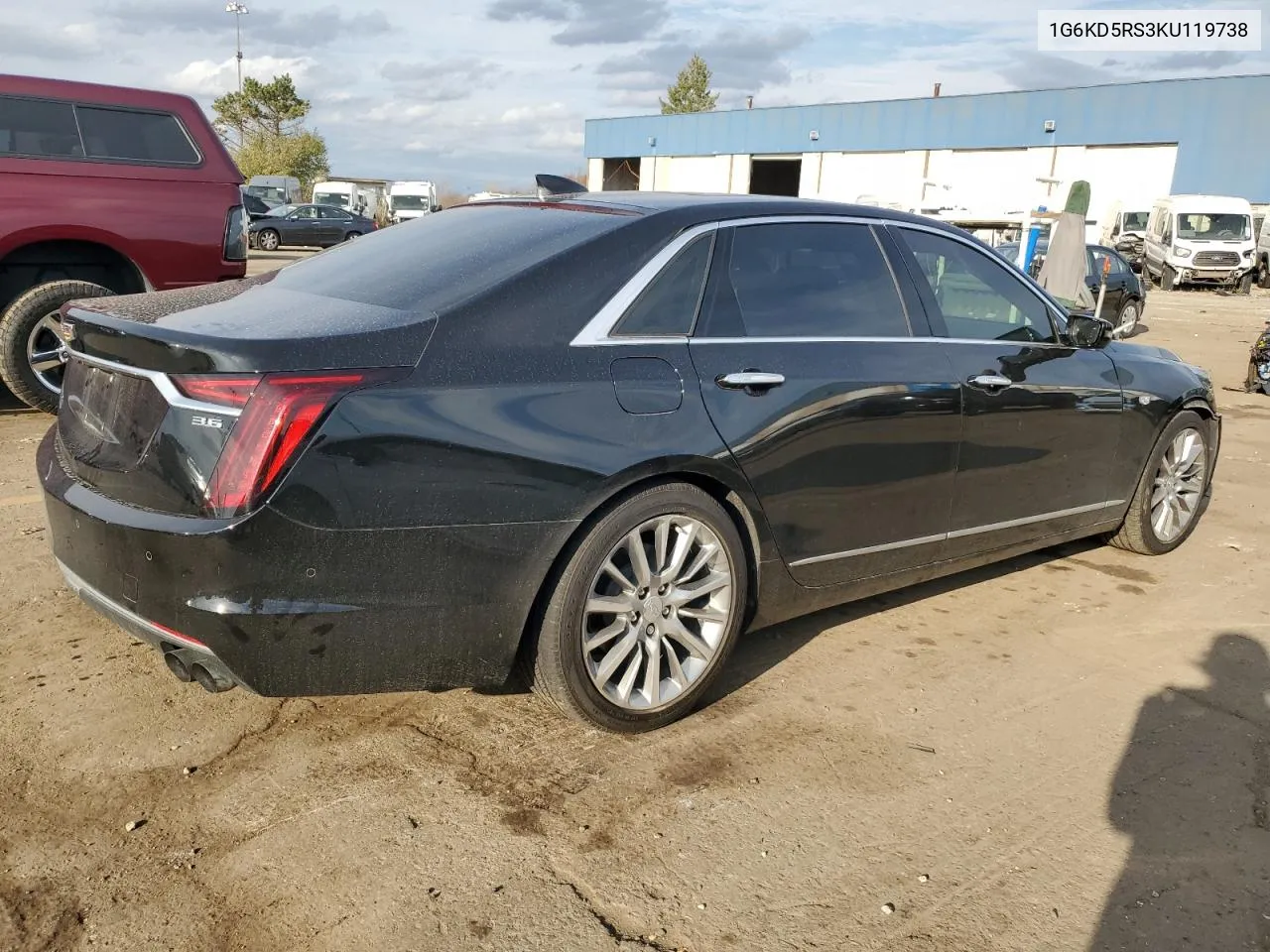 2019 Cadillac Ct6 Premium Luxury VIN: 1G6KD5RS3KU119738 Lot: 79476034