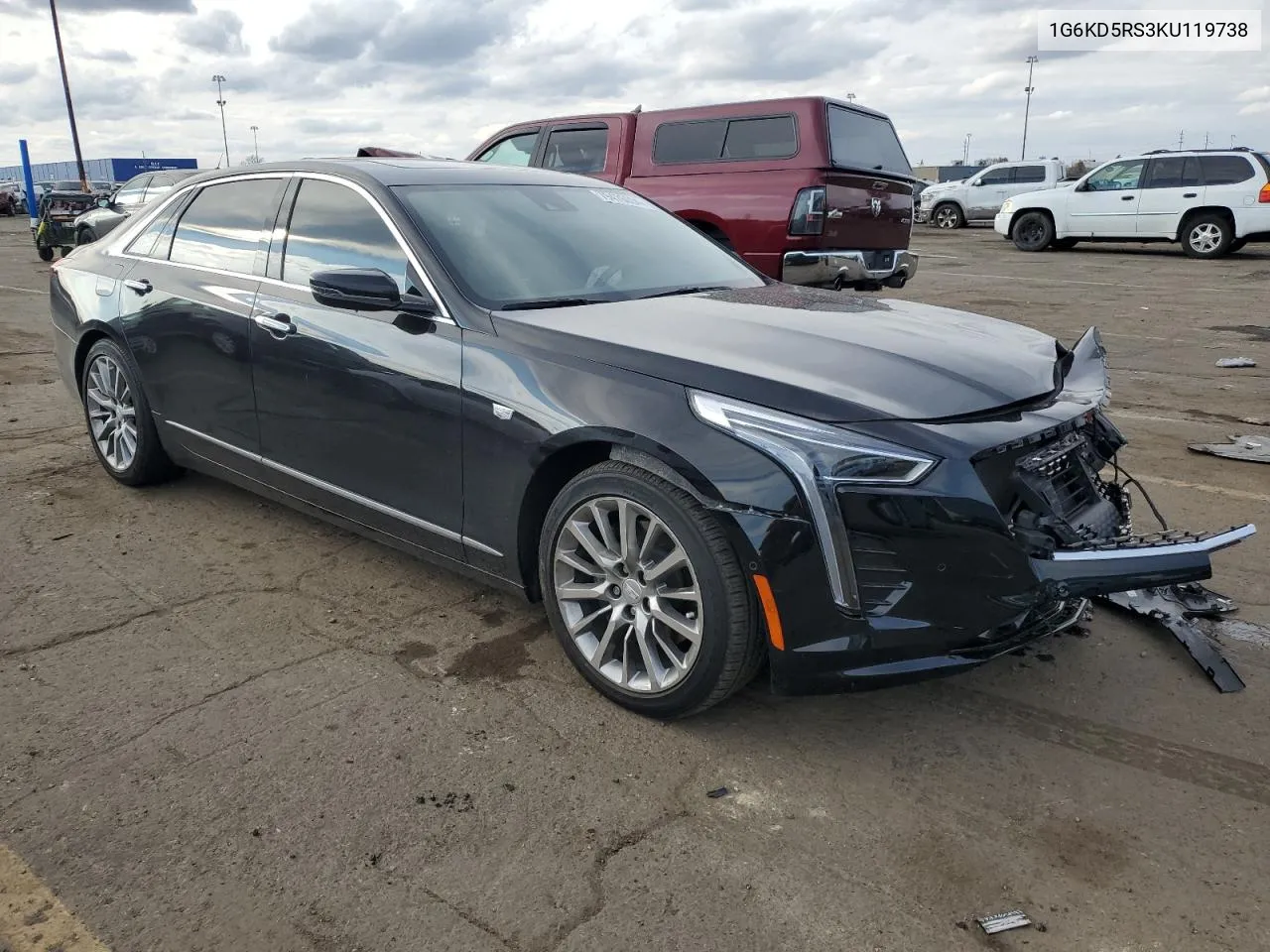 2019 Cadillac Ct6 Premium Luxury VIN: 1G6KD5RS3KU119738 Lot: 79476034