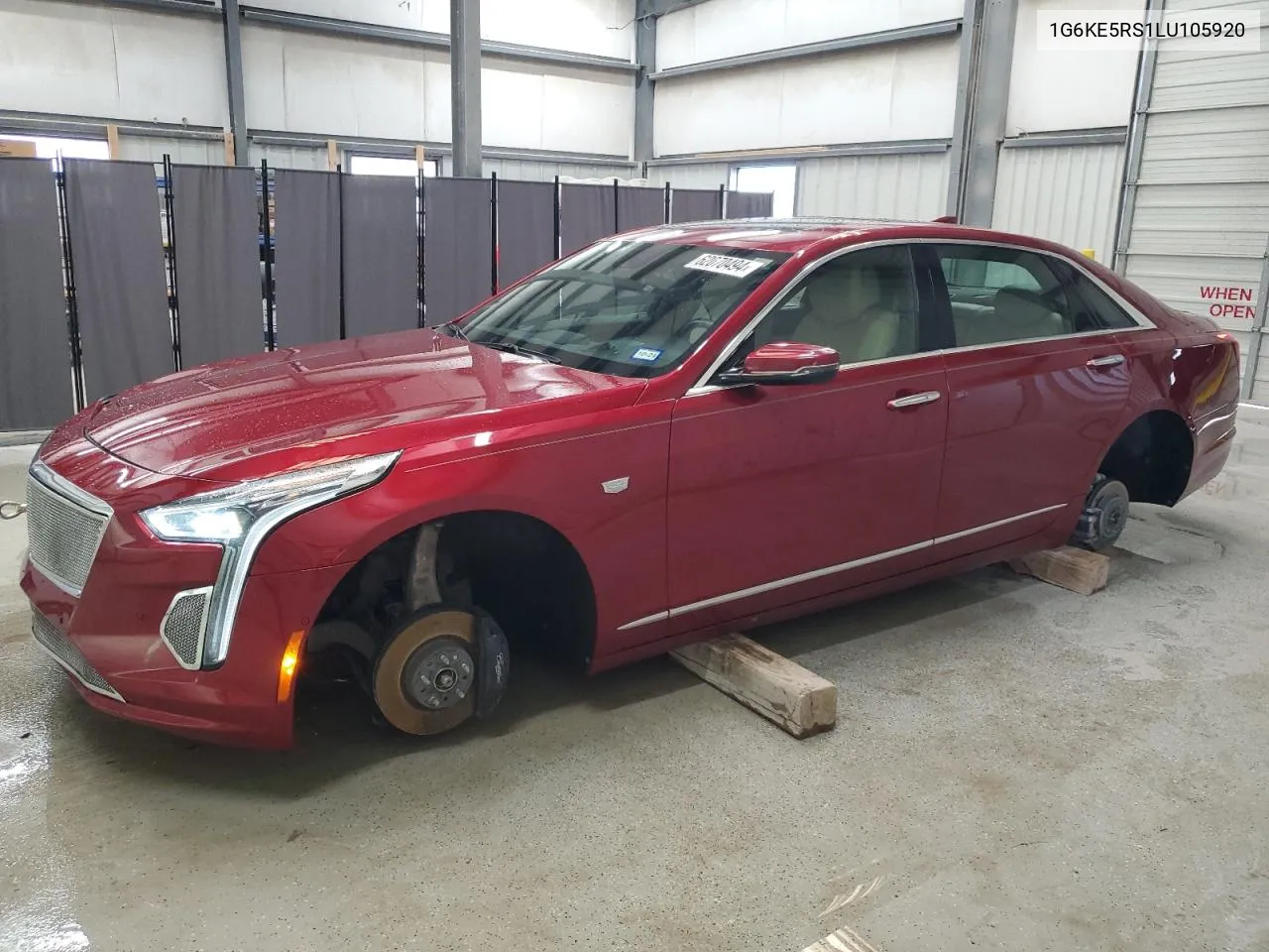 2020 Cadillac Ct6 Luxury Csav VIN: 1G6KE5RS1LU105920 Lot: 62070494